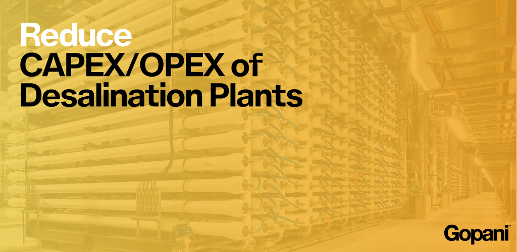 Desalination and how to Reduce CAPEX/OPEX with Advanced Pre-filtration?
