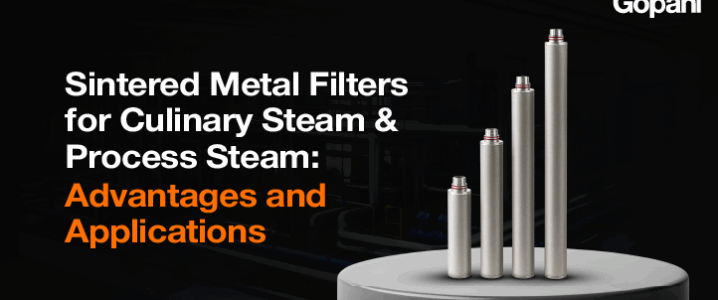 Sintered Metal Filters for Culinary Steam & Process Steam: Advantages and Applications